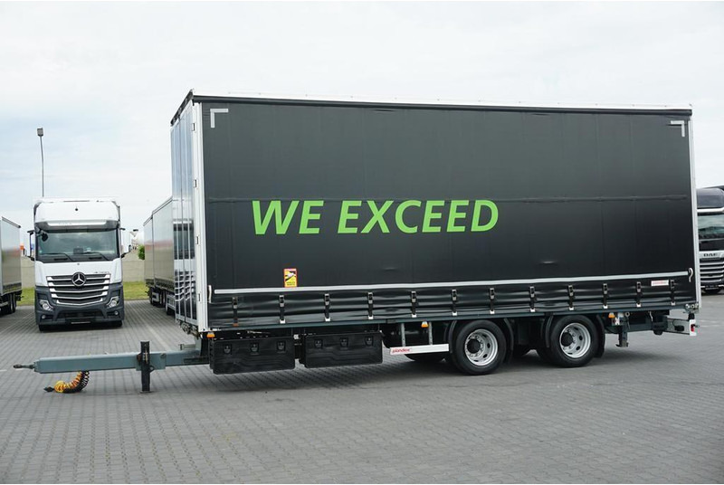 Plandex / TANDEM / PRZEJAZDOWA / DŁ. 7,75 M / OS PODNOSZONA - קרון נגרר עם וילונות צד: תמונה 3 Plandex / TANDEM / PRZEJAZDOWA / DŁ. 7,75 M / OS PODNOSZONA - קרון נגרר עם וילונות צד: תמונה 3