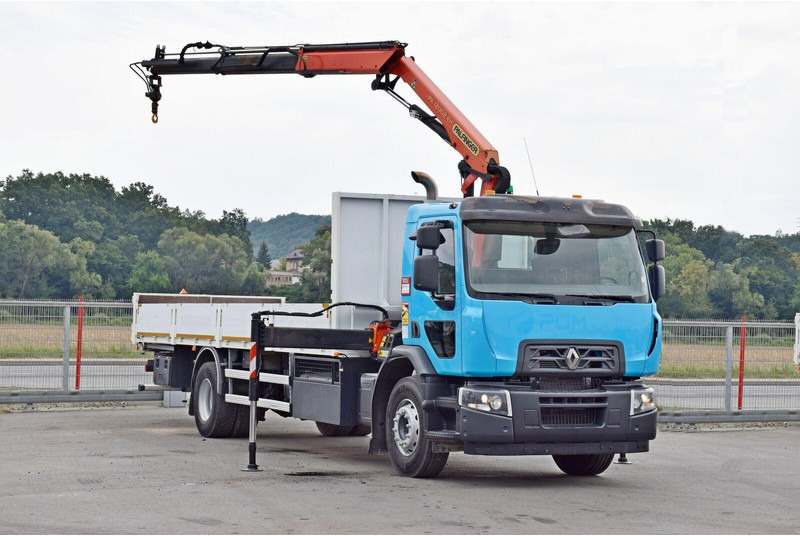 Renault C 320 - משאית צד נופל/ שטוחה, משאית מנוף: תמונה 2 Renault C 320 - משאית צד נופל/ שטוחה, משאית מנוף: תמונה 2