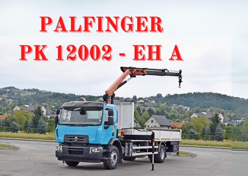 Renault C 320 - משאית צד נופל/ שטוחה, משאית מנוף: תמונה 1 Renault C 320 - משאית צד נופל/ שטוחה, משאית מנוף: תמונה 1