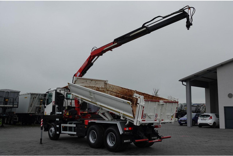 Renault C 380 / 6x4 / WYWROTKA 3 STRONNA + HDS FASSI F135 / HYDROBURTA - מזהיר, משאית מנוף: תמונה 3 Renault C 380 / 6x4 / WYWROTKA 3 STRONNA + HDS FASSI F135 / HYDROBURTA - מזהיר, משאית מנוף: תמונה 3