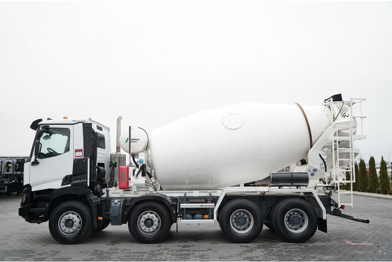 Renault C 380 / 8X4 / BETONOMIESZARKA / GRUSZKA / SCHWING STETTER 9 M3 - משאית מערבלת בטון: תמונה 2 Renault C 380 / 8X4 / BETONOMIESZARKA / GRUSZKA / SCHWING STETTER 9 M3 - משאית מערבלת בטון: תמונה 2