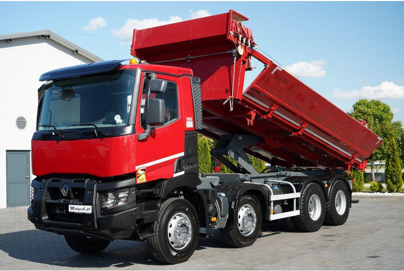 Renault C 430 / 8x4 / WYWROTKA  DWUSTRONNA - 6M / HYDROBURTA / KLAPODRZW - מזהיר: תמונה 1 Renault C 430 / 8x4 / WYWROTKA  DWUSTRONNA - 6M / HYDROBURTA / KLAPODRZW - מזהיר: תמונה 1