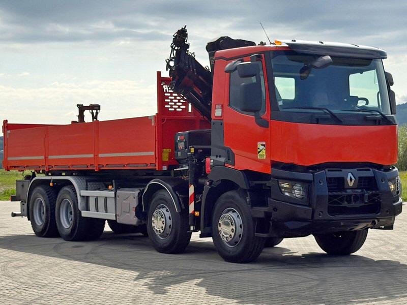 Renault C 430 *KIPPER 6,80m* HIAB X-HIDUO 188 ES-4 * 8x4 - מזהיר, משאית מנוף: תמונה 4 Renault C 430 *KIPPER 6,80m* HIAB X-HIDUO 188 ES-4 * 8x4 - מזהיר, משאית מנוף: תמונה 4