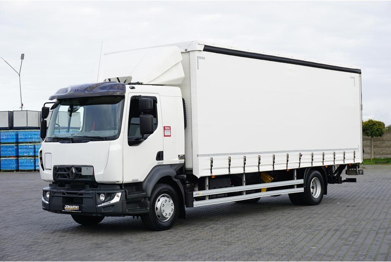 Renault D 16 / 280 / ACC / E 6 / FIRANKA + WINDA / ŁAD. 8 790 KG / 17 PA - משאית וילונות צד: תמונה 1 Renault D 16 / 280 / ACC / E 6 / FIRANKA + WINDA / ŁAD. 8 790 KG / 17 PA - משאית וילונות צד: תמונה 1