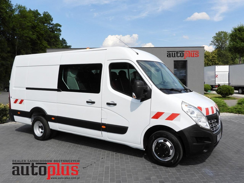 Renault MASTER FURGON BRYGADÓWKA 7 MIEJSC TEMPOMAT BLIŹNIACZE KOŁA KLIMA - מיניבוס, כלי רכב מסחרי לנוסעים: תמונה 1 Renault MASTER FURGON BRYGADÓWKA 7 MIEJSC TEMPOMAT BLIŹNIACZE KOŁA KLIMA - מיניבוס, כלי רכב מסחרי לנוסעים: תמונה 1