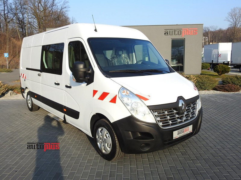 Renault MASTER FURGON BRYGADÓWKA 7 MIEJSC TEMPOMAT KLIMATYZACJA 130KM - מיניבוס, כלי רכב מסחרי לנוסעים: תמונה 1 Renault MASTER FURGON BRYGADÓWKA 7 MIEJSC TEMPOMAT KLIMATYZACJA 130KM - מיניבוס, כלי רכב מסחרי לנוסעים: תמונה 1