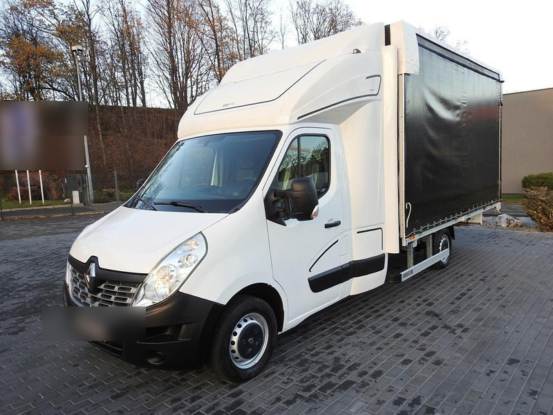 כלי רכב מסחרי עם וילונות צד Renault MASTER PLANDEKA 10 PALET WEBASTO TEMPOMAT KLIMATYZACJA PNEUMATYK: תמונה 6