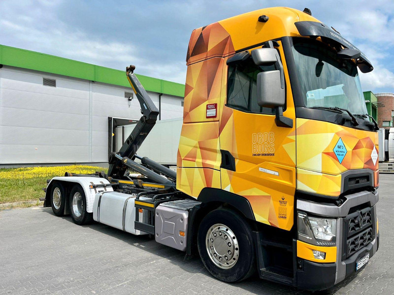 Renault T Solo ohne Abrollkipper oder Meiller-Haken - משאית צד נופל/ שטוחה, משאית מנוף: תמונה 3 Renault T Solo ohne Abrollkipper oder Meiller-Haken - משאית צד נופל/ שטוחה, משאית מנוף: תמונה 3