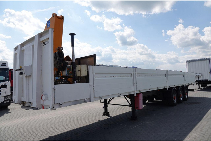 Samro NACZEPA BURTOWA / + HDS EFFER 95-3S - WYSÓW : 9 METRÓW / SPROWA - סמיטריילר צד נופל/ שטוח: תמונה 2 Samro NACZEPA BURTOWA / + HDS EFFER 95-3S - WYSÓW : 9 METRÓW / SPROWA - סמיטריילר צד נופל/ שטוח: תמונה 2