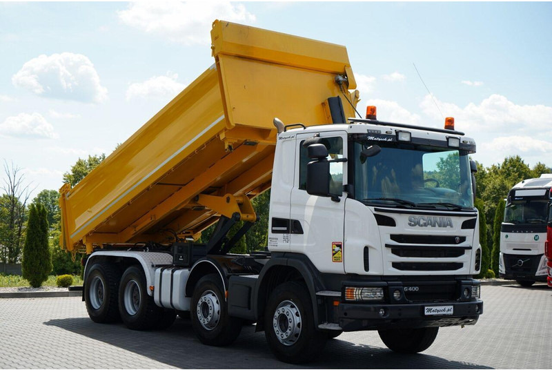 Scania G 400 / 8x4 / WYWROTKA 2 STRONNA / BORDMATIC / MANUAL - מזהיר: תמונה 5 Scania G 400 / 8x4 / WYWROTKA 2 STRONNA / BORDMATIC / MANUAL - מזהיר: תמונה 5