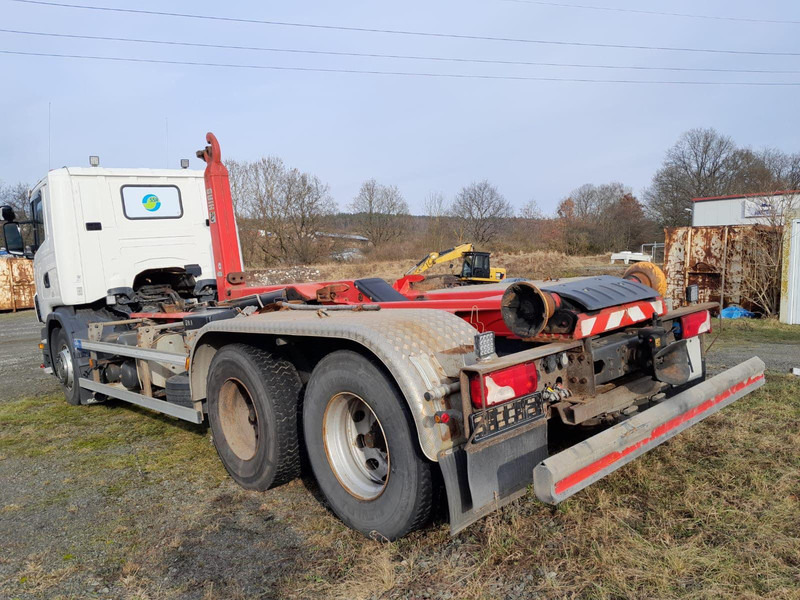 Scania G 440 6x4 - משאית צד נופל/ שטוחה, משאית מנוף: תמונה 3 Scania G 440 6x4 - משאית צד נופל/ שטוחה, משאית מנוף: תמונה 3