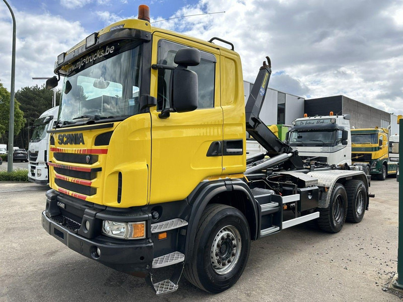 Scania G440 6x4 20T MARREL HOOKLIFT - RETARDER - STEEL - משאית צד נופל/ שטוחה, משאית מנוף: תמונה 1 Scania G440 6x4 20T MARREL HOOKLIFT - RETARDER - STEEL - משאית צד נופל/ שטוחה, משאית מנוף: תמונה 1