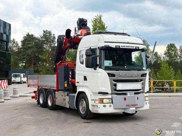 Scania G490 6x2 Palfinger PK 53002 SH Fly Jib Basket - משאית צד נופל/ שטוחה, משאית מנוף: תמונה 4 Scania G490 6x2 Palfinger PK 53002 SH Fly Jib Basket - משאית צד נופל/ שטוחה, משאית מנוף: תמונה 4