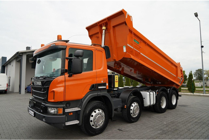 Scania P 410 / 8x4 / WYWROTKA TYLNOZSYPOWA / ALUFELGI / OPONY 100% / MA - מזהיר: תמונה 4 Scania P 410 / 8x4 / WYWROTKA TYLNOZSYPOWA / ALUFELGI / OPONY 100% / MA - מזהיר: תמונה 4