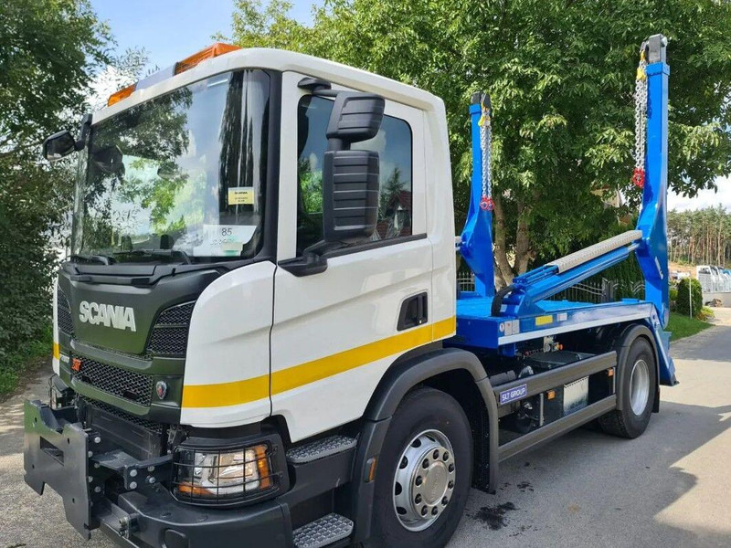 Scania P280 XT Skip Loader - משאית דילוג העמסה: תמונה 1 Scania P280 XT Skip Loader - משאית דילוג העמסה: תמונה 1
