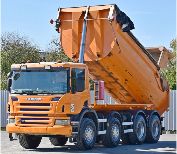 Scania P360 Kipper * 8x4 * TOPZUSTAND ! - מזהיר: תמונה 3 Scania P360 Kipper * 8x4 * TOPZUSTAND ! - מזהיר: תמונה 3