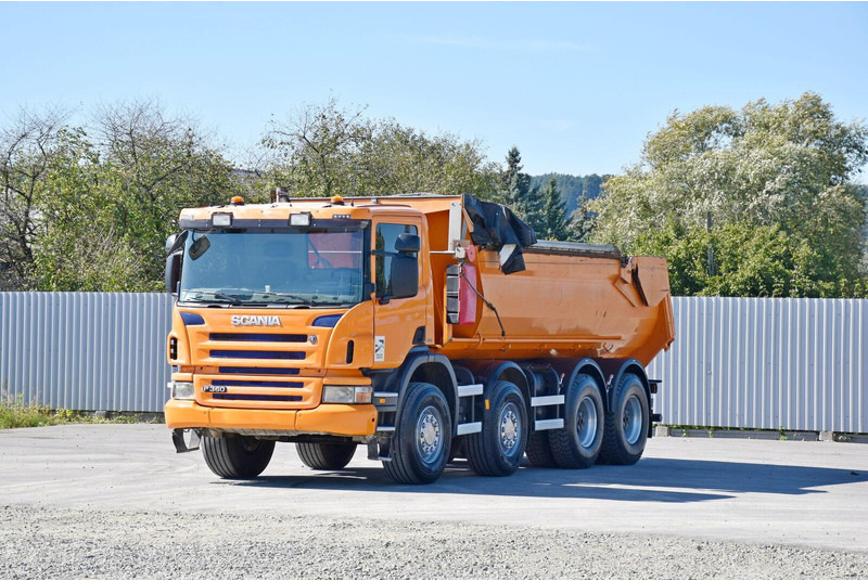 Scania P360 Kipper * 8x4 * TOPZUSTAND ! - מזהיר: תמונה 1 Scania P360 Kipper * 8x4 * TOPZUSTAND ! - מזהיר: תמונה 1