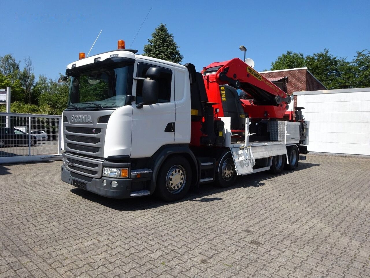 עגורן נייד Scania Palfinger Sany PK 200002SH on chassis: תמונה 1
