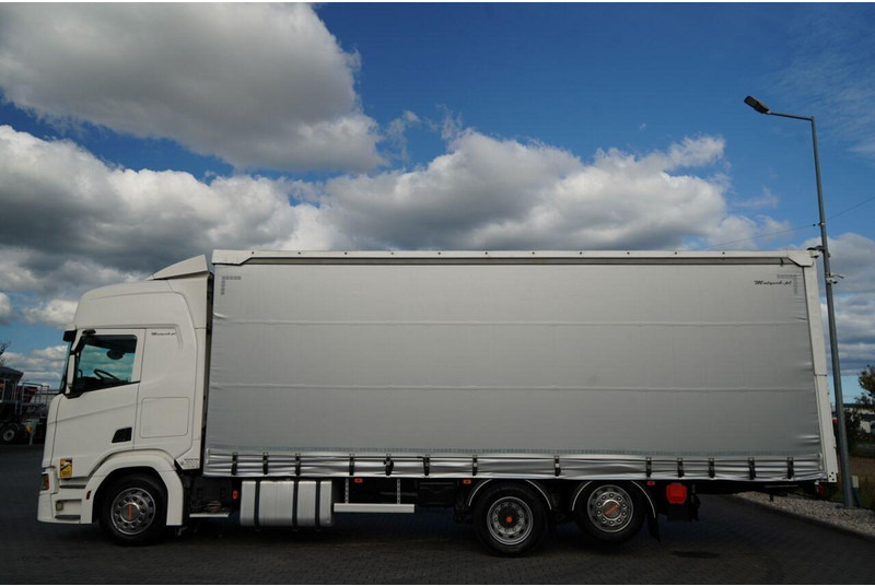 Scania R 450 / MEGA / 6x2 / FIRANKA - 8,2 m / SOLÓWKA / OŚ PODNOSZONA / - משאית וילונות צד: תמונה 3 Scania R 450 / MEGA / 6x2 / FIRANKA - 8,2 m / SOLÓWKA / OŚ PODNOSZONA / - משאית וילונות צד: תמונה 3