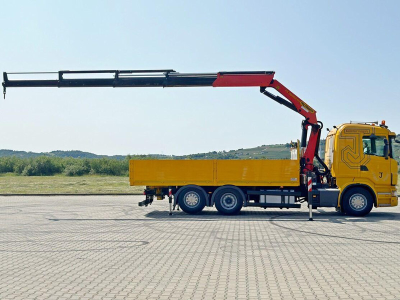 Scania R 500 * PK 26002 EH + FUNK * TOPZUSTAND - משאית צד נופל/ שטוחה, משאית מנוף: תמונה 5 Scania R 500 * PK 26002 EH + FUNK * TOPZUSTAND - משאית צד נופל/ שטוחה, משאית מנוף: תמונה 5