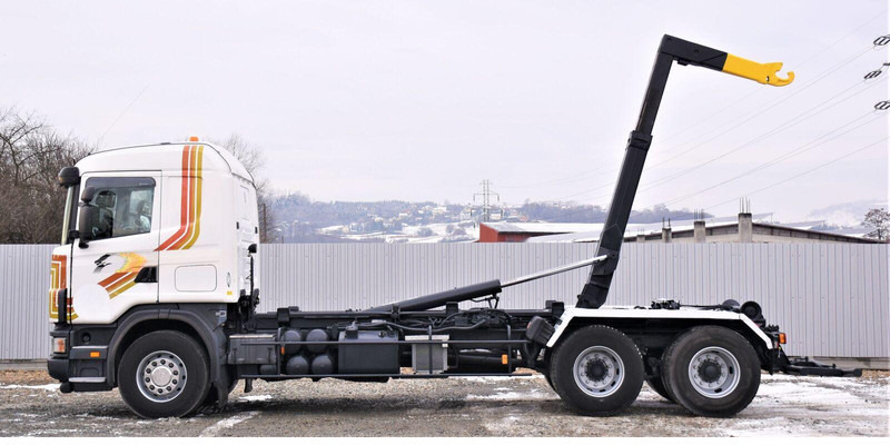 Scania R124 470 Abrollkipper * 6x2 * Motor Problem - משאית הרמת וו: תמונה 5 Scania R124 470 Abrollkipper * 6x2 * Motor Problem - משאית הרמת וו: תמונה 5