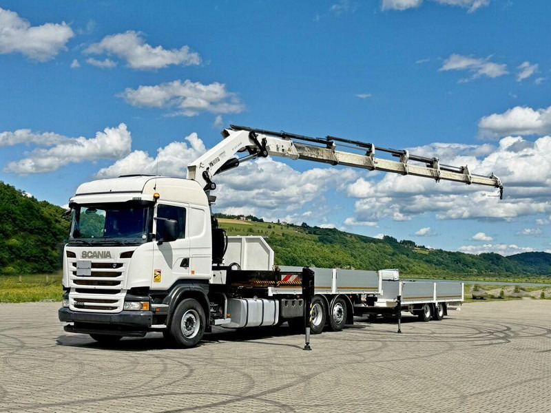 Scania R440 * HIAB 422 E-6 HIPRO + FUNK + Anhänger!*TOP - משאית צד נופל/ שטוחה, משאית מנוף: תמונה 2 Scania R440 * HIAB 422 E-6 HIPRO + FUNK + Anhänger!*TOP - משאית צד נופל/ שטוחה, משאית מנוף: תמונה 2