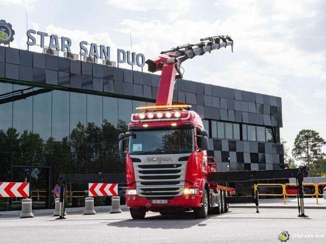 Scania R450 8x4 Palfinger PK 65002 SH HDS Crane - משאית צד נופל/ שטוחה, משאית מנוף: תמונה 2 Scania R450 8x4 Palfinger PK 65002 SH HDS Crane - משאית צד נופל/ שטוחה, משאית מנוף: תמונה 2