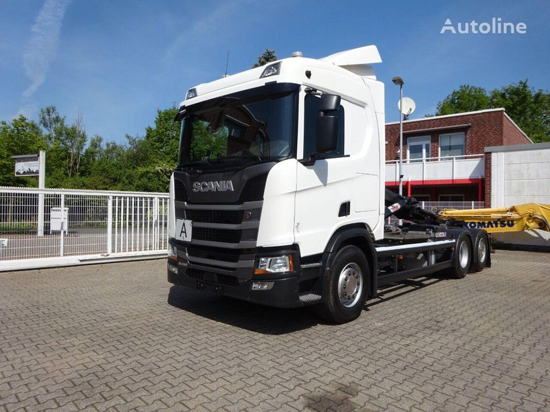 Scania R450 Hook lift truck 6x2 - משאית הרמת וו: תמונה 1 Scania R450 Hook lift truck 6x2 - משאית הרמת וו: תמונה 1