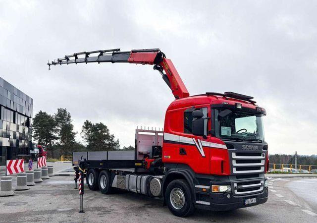 Scania R500 6x2 PALFINGER PK 29002 Crane Kran - משאית צד נופל/ שטוחה, משאית מנוף: תמונה 2 Scania R500 6x2 PALFINGER PK 29002 Crane Kran - משאית צד נופל/ שטוחה, משאית מנוף: תמונה 2