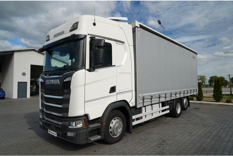 Scania S 450 / SOLÓWKA / 6X2 / OŚ PODNOSZONA / 2019 / - משאית וילונות צד: תמונה 5 Scania S 450 / SOLÓWKA / 6X2 / OŚ PODNOSZONA / 2019 / - משאית וילונות צד: תמונה 5