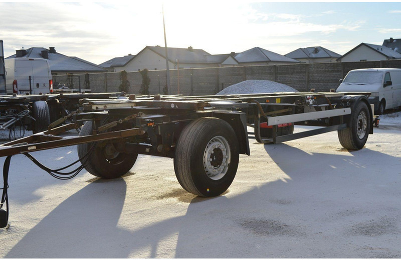 Schmitz Cargobull AWF18 BDF SWAP CHASSIS - קרון נגרר מוביל מכולות/ החלפת גוף: תמונה 1 Schmitz Cargobull AWF18 BDF SWAP CHASSIS - קרון נגרר מוביל מכולות/ החלפת גוף: תמונה 1