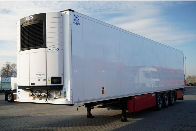 Schmitz Cargobull CHŁODNIA / CARRIER VECTOR 1550 / OŚ PODNOSZONA / DOPPELSTOCK / K - סמיטריילר עם קירור: תמונה 3 Schmitz Cargobull CHŁODNIA / CARRIER VECTOR 1550 / OŚ PODNOSZONA / DOPPELSTOCK / K - סמיטריילר עם קירור: תמונה 3