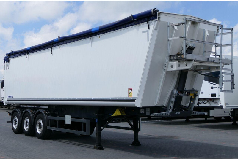 Schmitz Cargobull WYWROTKA 58 M3 / MULDA ALUMINIOWA / KLAPO-DRZWI / OŚ PODNOSZONA - סמיטריילר עם מזהיר: תמונה 1 Schmitz Cargobull WYWROTKA 58 M3 / MULDA ALUMINIOWA / KLAPO-DRZWI / OŚ PODNOSZONA - סמיטריילר עם מזהיר: תמונה 1