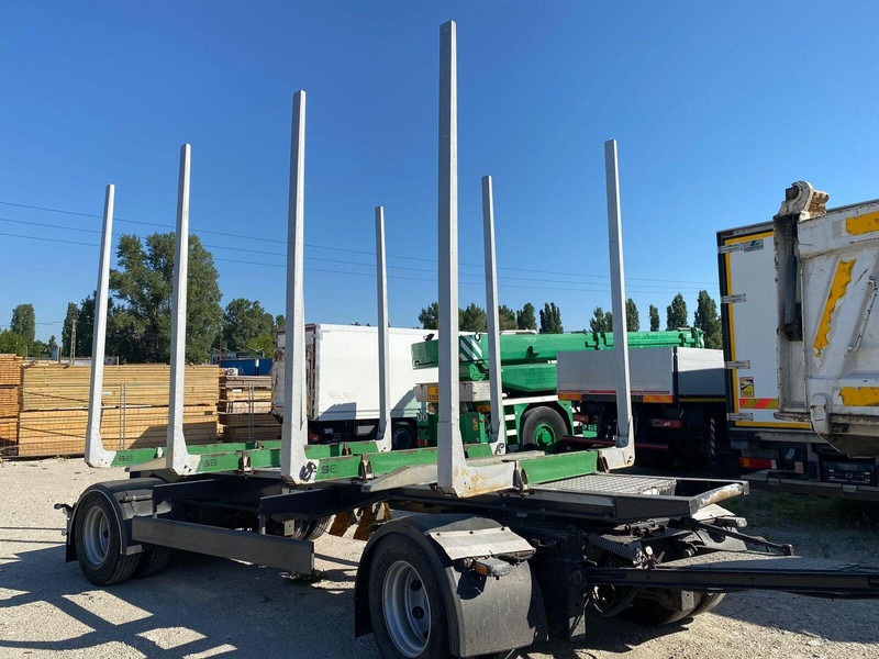 Schwarzmüller Log transporter trailer - קרון נגרר לעץ: תמונה 1 Schwarzmüller Log transporter trailer - קרון נגרר לעץ: תמונה 1