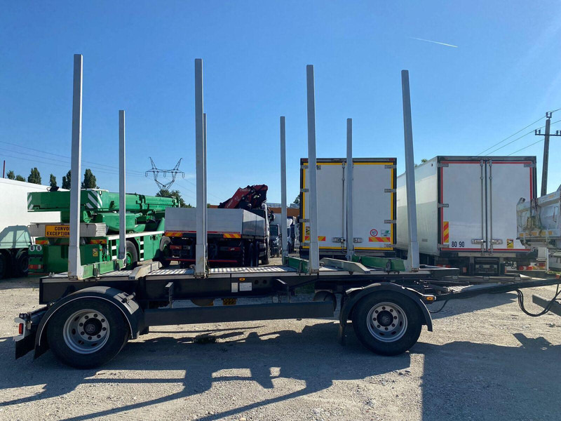 Schwarzmüller Log transporter trailer - קרון נגרר לעץ: תמונה 2 Schwarzmüller Log transporter trailer - קרון נגרר לעץ: תמונה 2