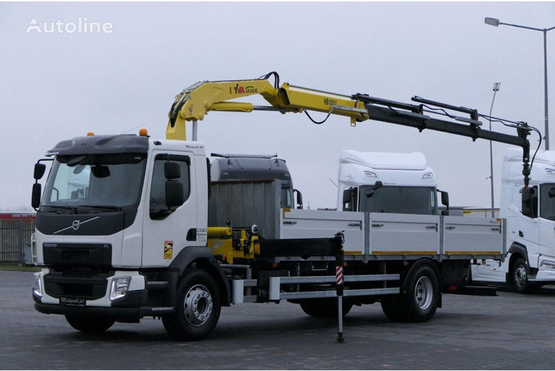 Volvo FE 280 - משאית צד נופל/ שטוחה, משאית מנוף: תמונה 2 Volvo FE 280 - משאית צד נופל/ שטוחה, משאית מנוף: תמונה 2
