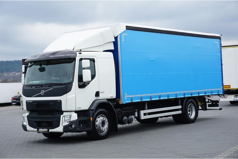Volvo FE 320 / E 6 / FIRANKA / 18 PALET / ŁAD. 8975 KG - משאית וילונות צד: תמונה 1 Volvo FE 320 / E 6 / FIRANKA / 18 PALET / ŁAD. 8975 KG - משאית וילונות צד: תמונה 1