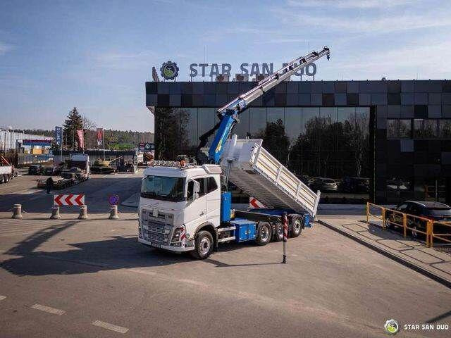 Volvo FH 16.550 8x4 Palfinger PK 34002-SH Crane Kippe - מזהיר, משאית מנוף: תמונה 3 Volvo FH 16.550 8x4 Palfinger PK 34002-SH Crane Kippe - מזהיר, משאית מנוף: תמונה 3