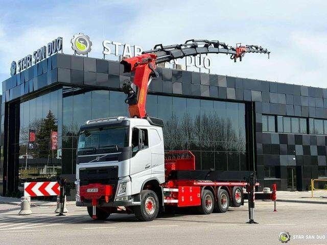 Volvo FH 500 8x4*4 PK65002 Fly JIB Crane 7456 h Winch - משאית צד נופל/ שטוחה, משאית מנוף: תמונה 2 Volvo FH 500 8x4*4 PK65002 Fly JIB Crane 7456 h Winch - משאית צד נופל/ שטוחה, משאית מנוף: תמונה 2