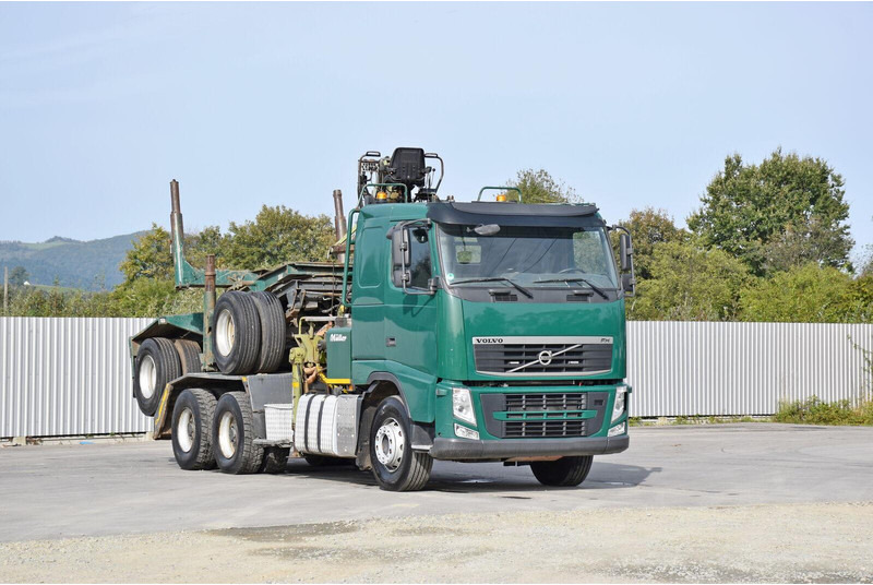 Volvo FH 500 * LOGLIFT F251 S80A + Anhänger /6x4 - משאית עץ, משאית מנוף: תמונה 2 Volvo FH 500 * LOGLIFT F251 S80A + Anhänger /6x4 - משאית עץ, משאית מנוף: תמונה 2