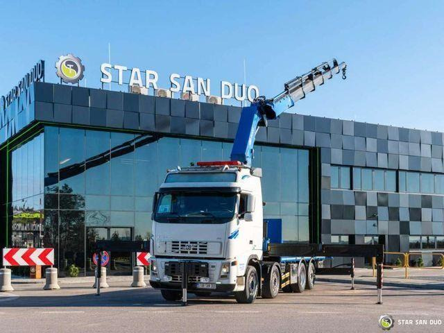 Volvo FH480 8x2 HMF 6020-OK6 Kran Crane 2016 - משאית צד נופל/ שטוחה, משאית מנוף: תמונה 1 Volvo FH480 8x2 HMF 6020-OK6 Kran Crane 2016 - משאית צד נופל/ שטוחה, משאית מנוף: תמונה 1