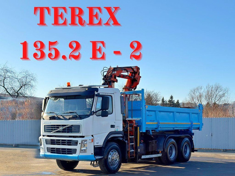 Volvo FM 380 Kipper 5,10 m * ATLAS TEREX 135.2ME-A2 - מזהיר, משאית מנוף: תמונה 1 Volvo FM 380 Kipper 5,10 m * ATLAS TEREX 135.2ME-A2 - מזהיר, משאית מנוף: תמונה 1