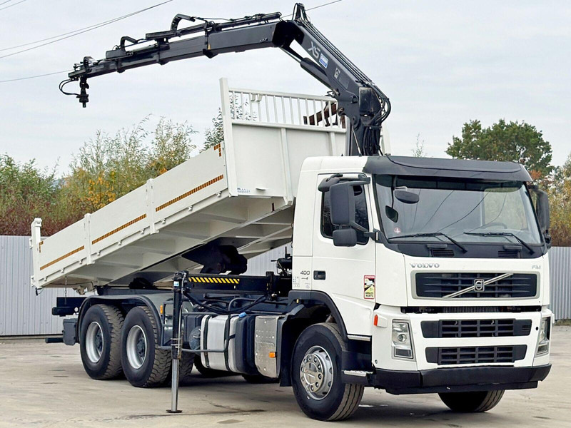 Volvo FM 400 Kipper 6,20m * HIAB 144 B-3 HIDUO* 6x4 - מזהיר, משאית מנוף: תמונה 2 Volvo FM 400 Kipper 6,20m * HIAB 144 B-3 HIDUO* 6x4 - מזהיר, משאית מנוף: תמונה 2