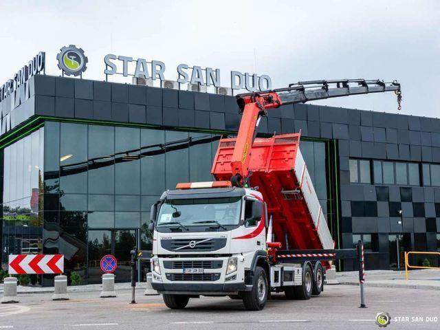 Volvo FM 410 6x2 PALFINGER PK 26002 EH Crane Tipper - מזהיר, משאית מנוף: תמונה 1 Volvo FM 410 6x2 PALFINGER PK 26002 EH Crane Tipper - מזהיר, משאית מנוף: תמונה 1