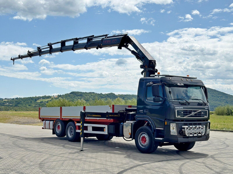 Volvo FM 440 * HIAB 288 E - 8 HIPRO/FUNK * TOPZUSTAND - משאית צד נופל/ שטוחה, משאית מנוף: תמונה 2 Volvo FM 440 * HIAB 288 E - 8 HIPRO/FUNK * TOPZUSTAND - משאית צד נופל/ שטוחה, משאית מנוף: תמונה 2