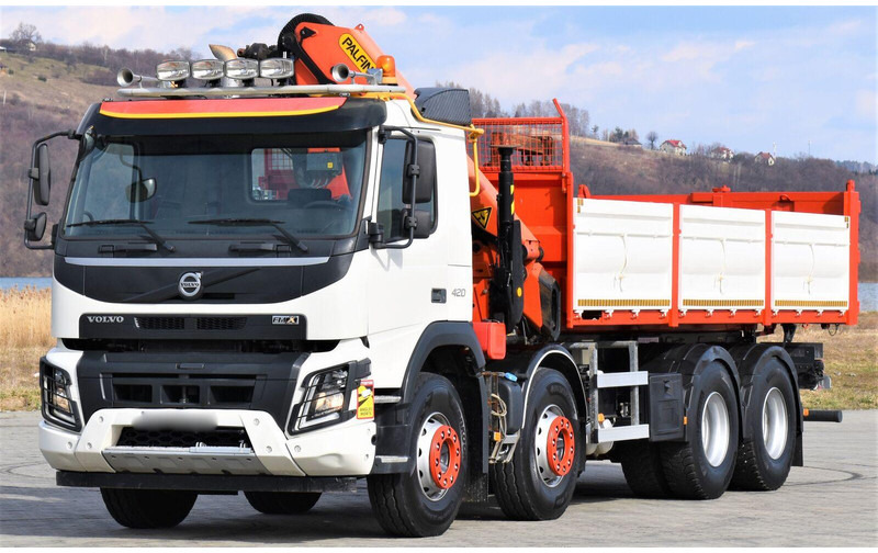 Volvo FMX 420 Kipper 6,20m *PK 1850 2 - SH B*FUNK/8x4 - מזהיר, משאית מנוף: תמונה 4 Volvo FMX 420 Kipper 6,20m *PK 1850 2 - SH B*FUNK/8x4 - מזהיר, משאית מנוף: תמונה 4