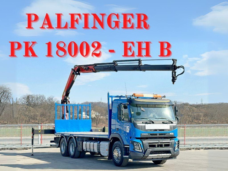 Volvo FMX 500 * PK 18002 - EH B + FUNK/6x4 * TOP - משאית צד נופל/ שטוחה, משאית מנוף: תמונה 1 Volvo FMX 500 * PK 18002 - EH B + FUNK/6x4 * TOP - משאית צד נופל/ שטוחה, משאית מנוף: תמונה 1