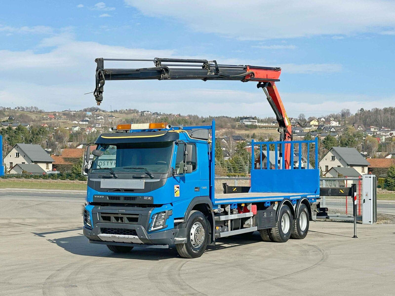Volvo FMX 500 * PK 18002 - EH B + FUNK/6x4 * TOP - משאית צד נופל/ שטוחה, משאית מנוף: תמונה 2 Volvo FMX 500 * PK 18002 - EH B + FUNK/6x4 * TOP - משאית צד נופל/ שטוחה, משאית מנוף: תמונה 2