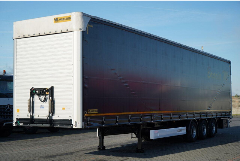 Wielton FIRANKA / MEGA / LOWDECK / MAŁO UŻYWANA / 80 TYS KM / OŚ PODNOSZ - סמיטריילר עם וילונות צד: תמונה 3 Wielton FIRANKA / MEGA / LOWDECK / MAŁO UŻYWANA / 80 TYS KM / OŚ PODNOSZ - סמיטריילר עם וילונות צד: תמונה 3