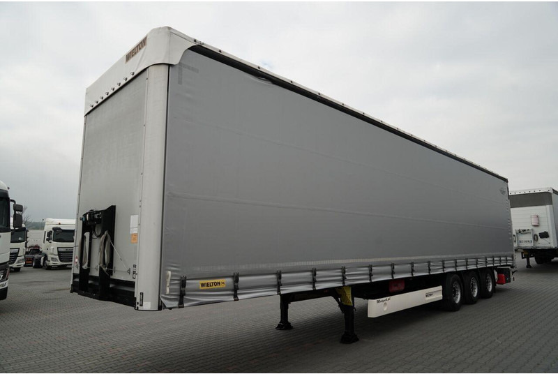 Wielton / FIRANKA / MEGA / LOWDECK / OŚ PODNOSZONA / SAF - סמיטריילר עם וילונות צד: תמונה 2 Wielton / FIRANKA / MEGA / LOWDECK / OŚ PODNOSZONA / SAF - סמיטריילר עם וילונות צד: תמונה 2